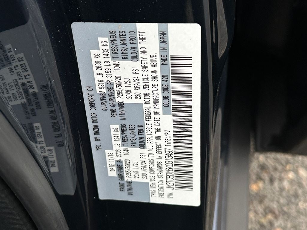 2019 Mazda Mazda CX-9 Grand Touring