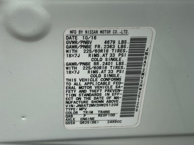 2017 Nissan Rogue SL