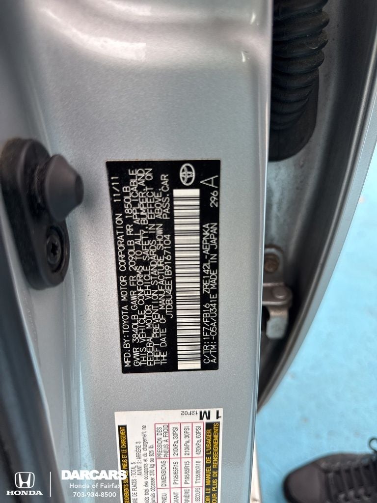 2011 Toyota Corolla LE