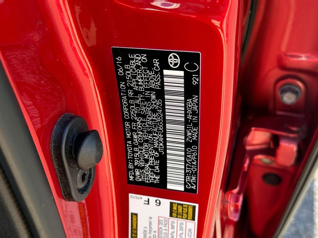 2016 Toyota Prius Four