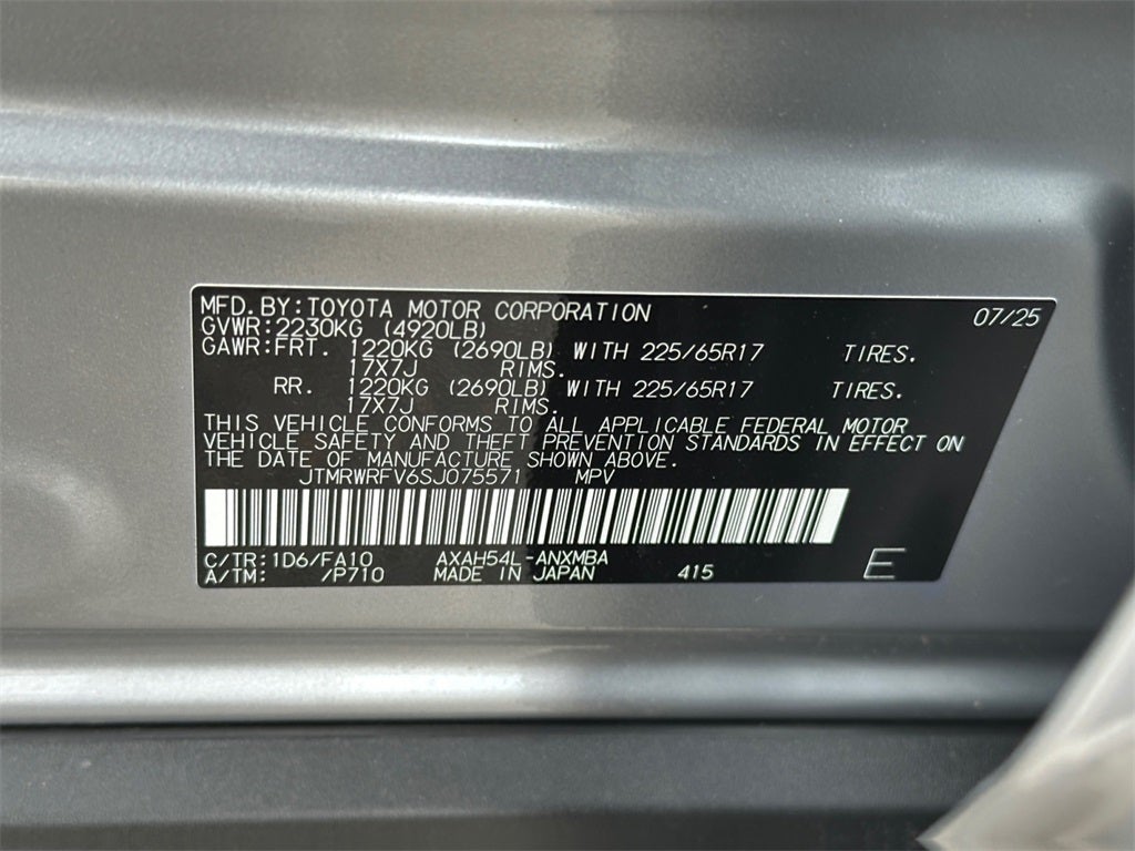 2025 Toyota RAV4 Hybrid XLE - Corporate Demo!