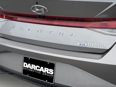 2023 Hyundai Elantra Hybrid Blue