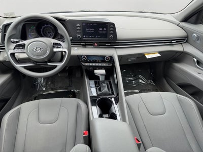 2023 Hyundai Elantra Hybrid Blue