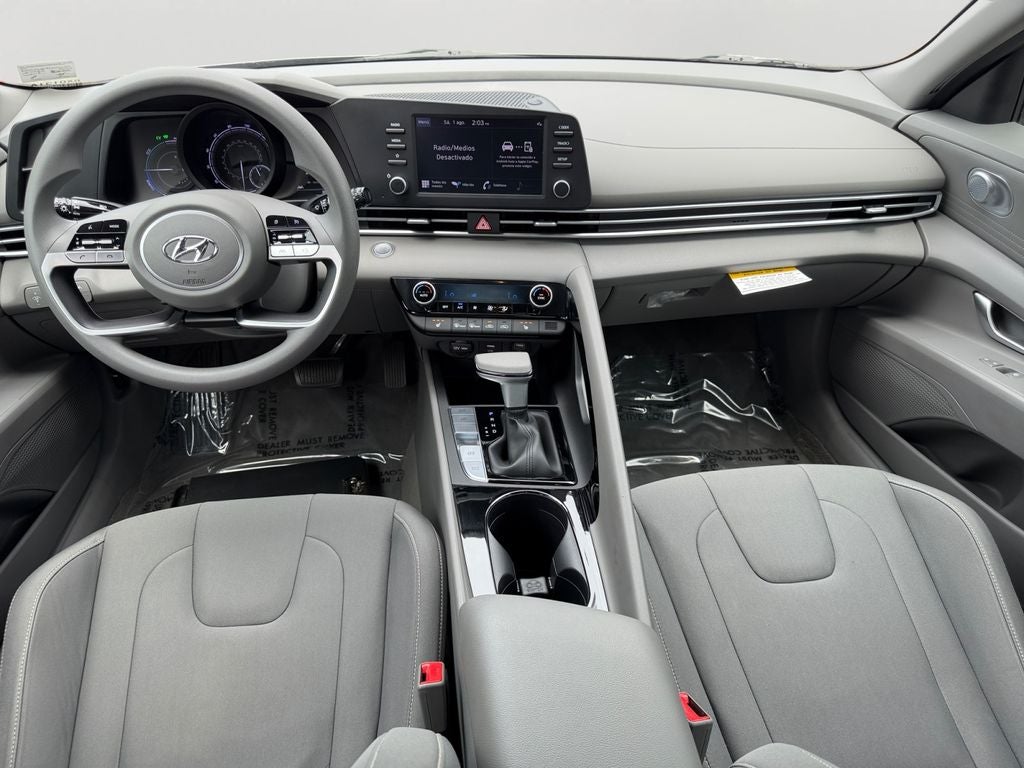 2023 Hyundai Elantra Hybrid Blue