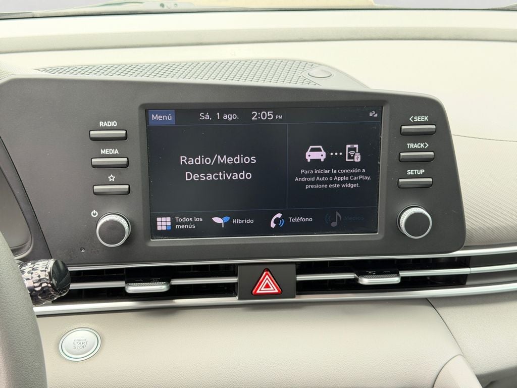2023 Hyundai Elantra Hybrid Blue