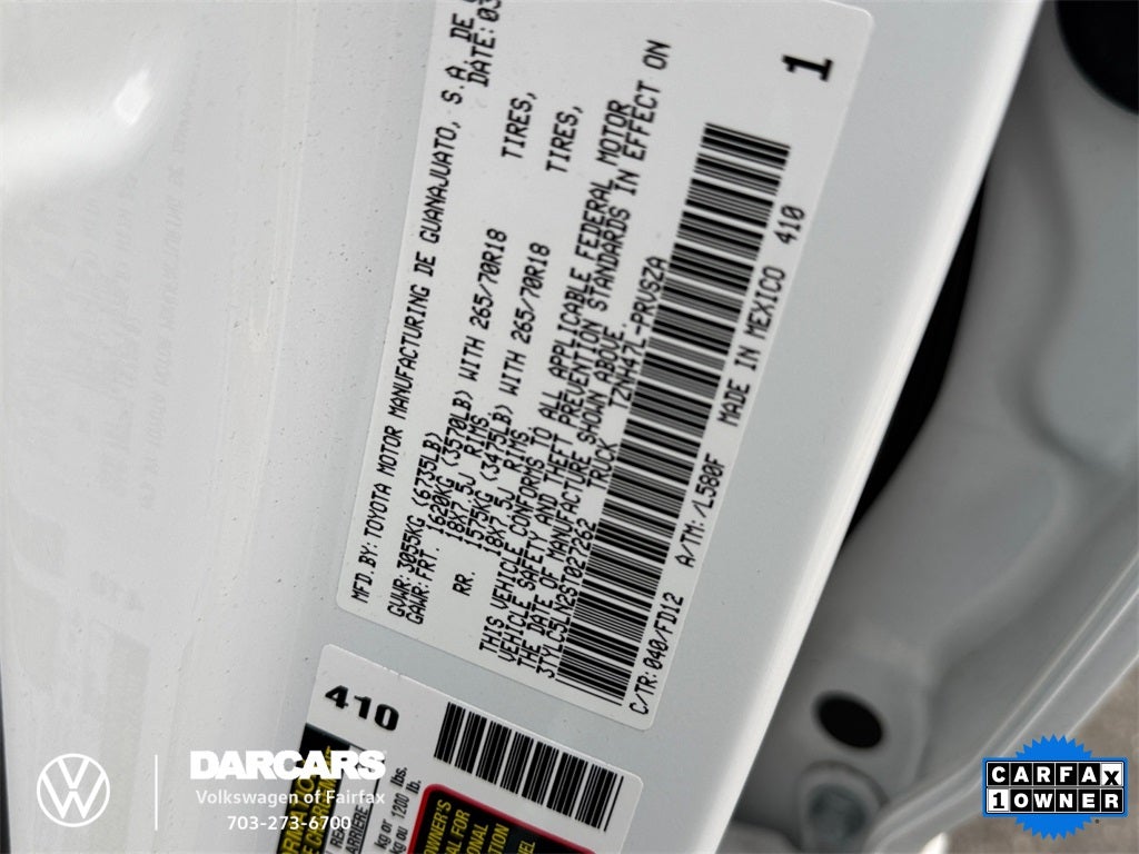 2025 Toyota Tacoma Hybrid TRD Off Road