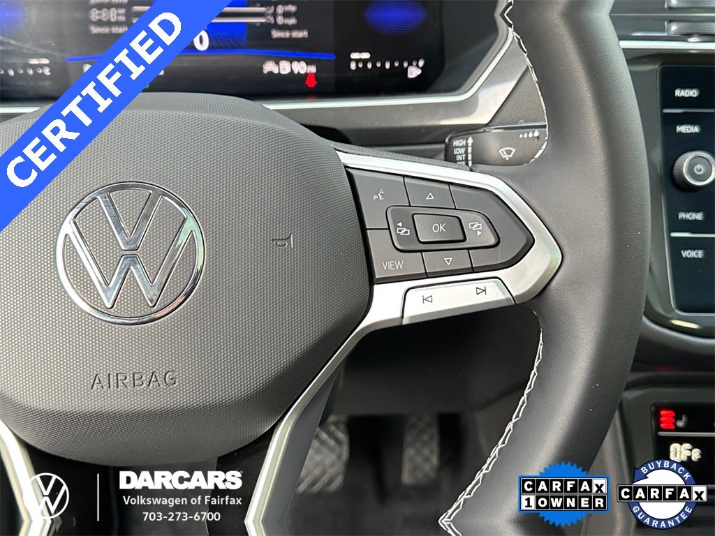 2022 Volkswagen Tiguan 2.0T SE w/Sunroof