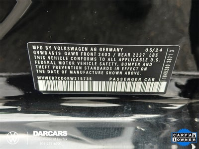 2024 Volkswagen Golf R 2.0T AWD