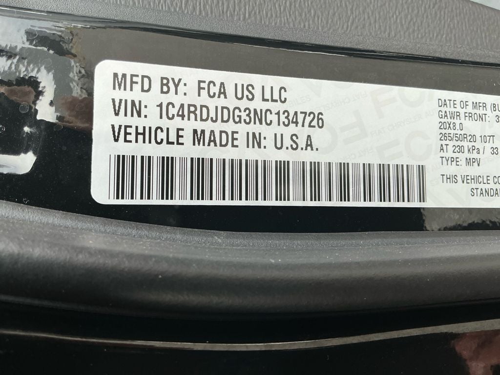 2022 Dodge Durango GT Plus