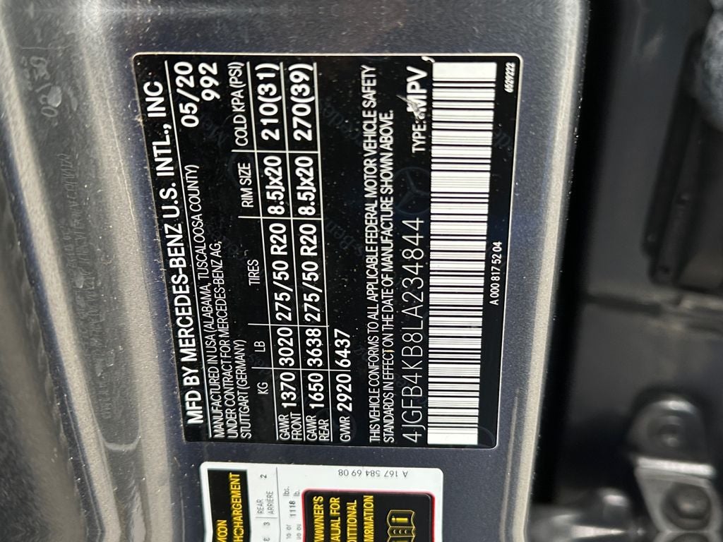 2020 Mercedes-Benz GLE GLE 350 4MATIC®