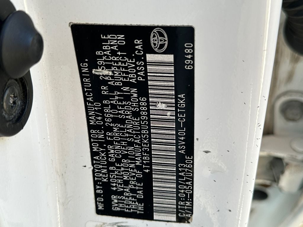 2011 Toyota Camry XLE