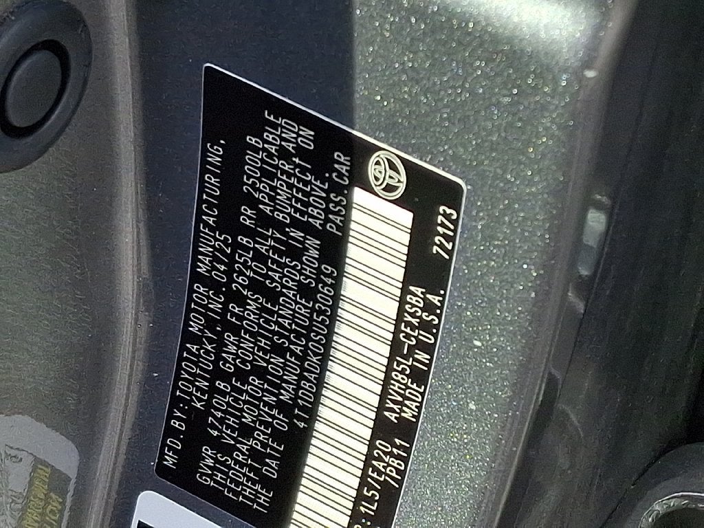 2025 Toyota Camry SE