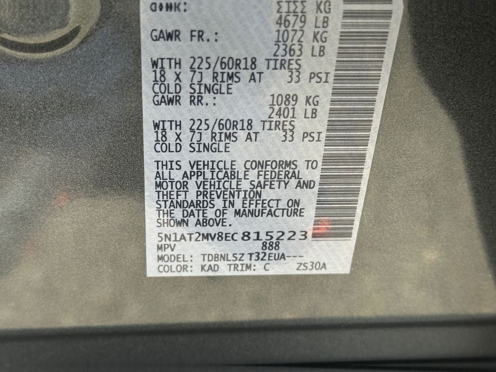 2014 Nissan Rogue SL AWD