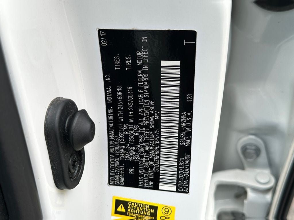 2017 Toyota Highlander XLE