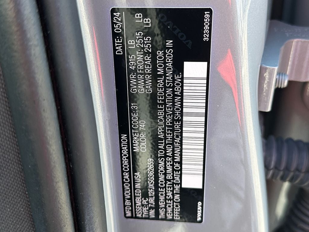 2025 Volvo S60 B5 Core Volvo Certified