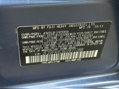 2013 Subaru XV Crosstrek 2.0i Premium AWD
