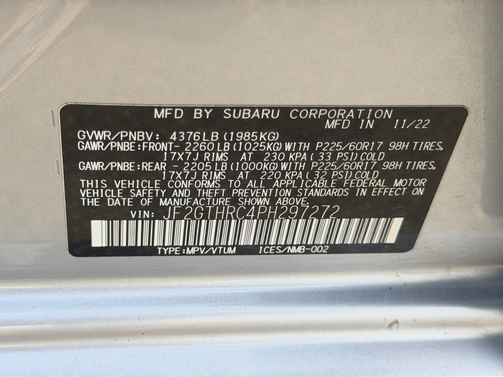 2023 Subaru Crosstrek Sport