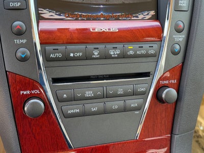 2012 Lexus ES 350 350