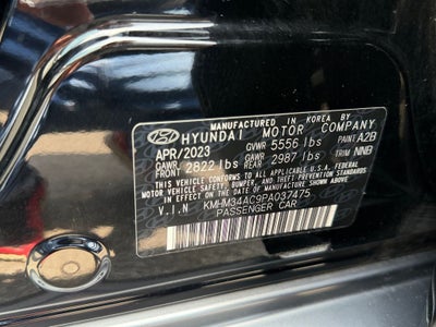 2023 Hyundai IONIQ 6 SEL