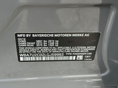 2020 BMW 7 Series 750i xDrive