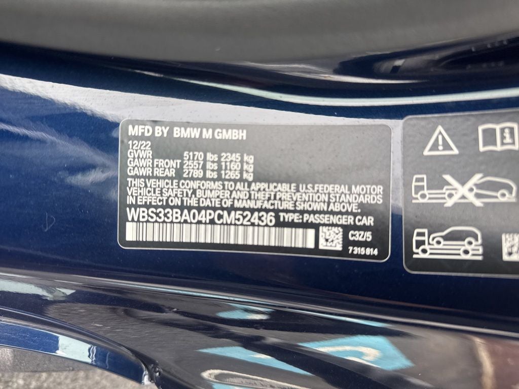 2023 BMW M4 Competition Convertible