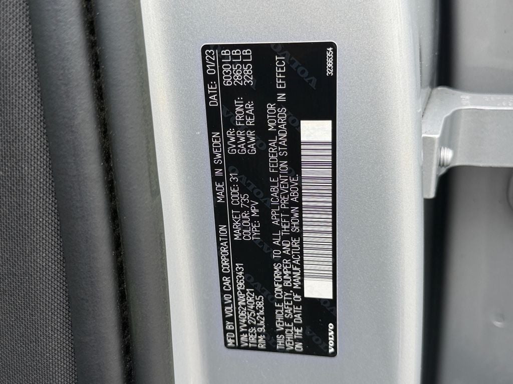 2023 Volvo XC90 B6 Plus 6-Seater Volvo Certified