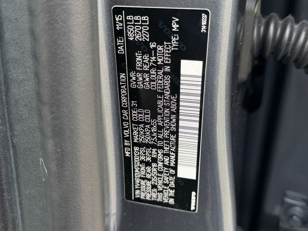 2016 Volvo S60 Cross Country T5 Platinum