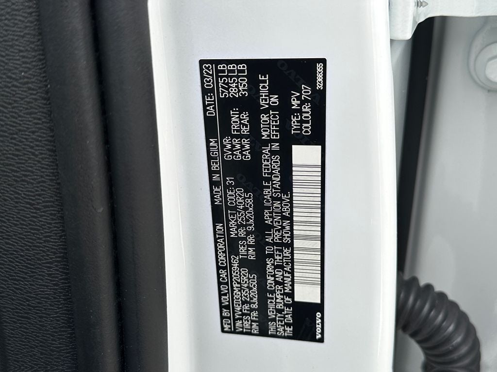 2023 Volvo C40 Recharge Pure Electric Ultimate