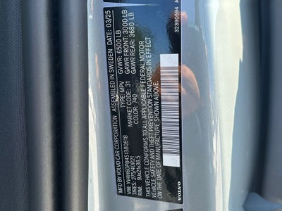 2025 Volvo XC90 Plug-In Hybrid T8 Plus 7 Passenger 2025.5