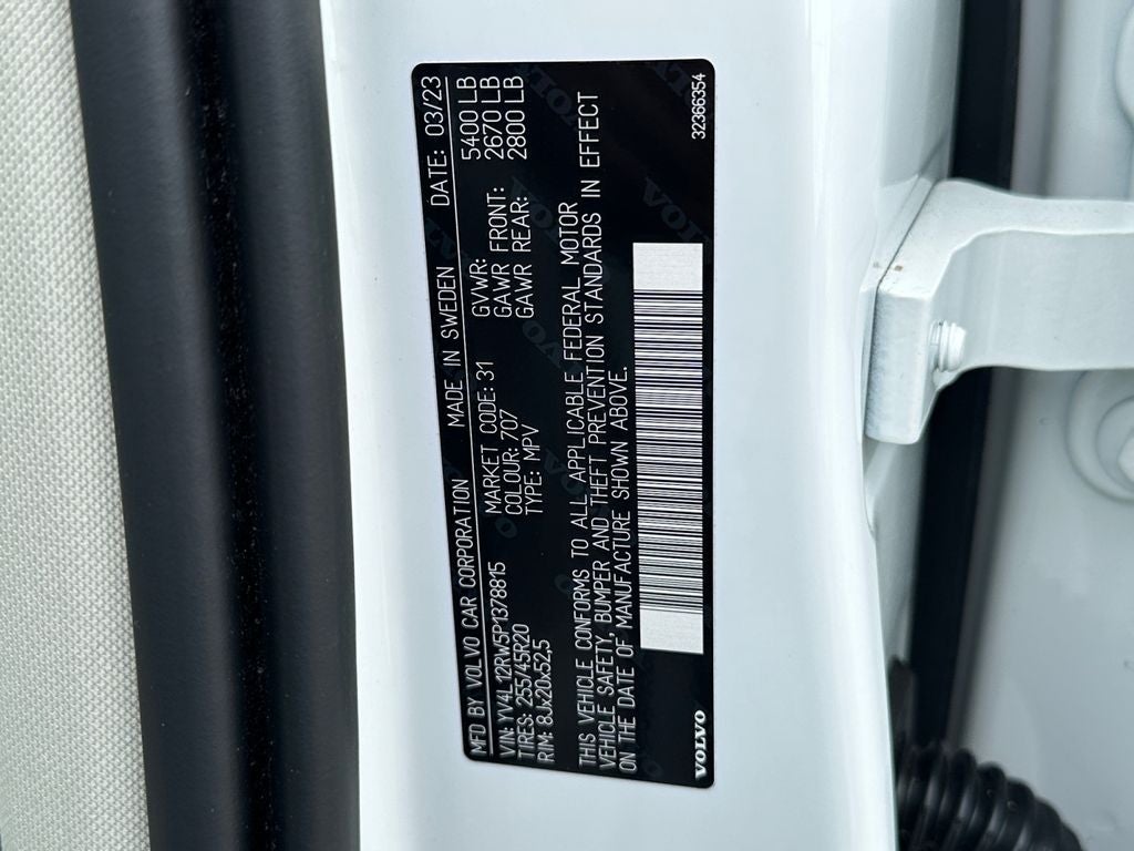 2023 Volvo XC60 B5 Plus Dark Theme Volvo Certified