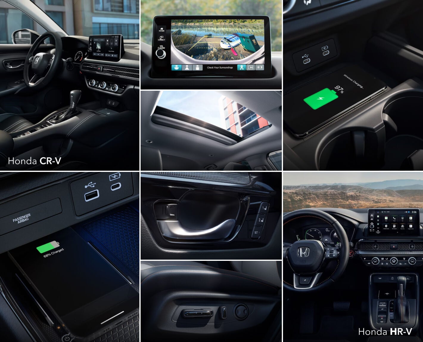 CR-V vs. HR-V Features & Safety