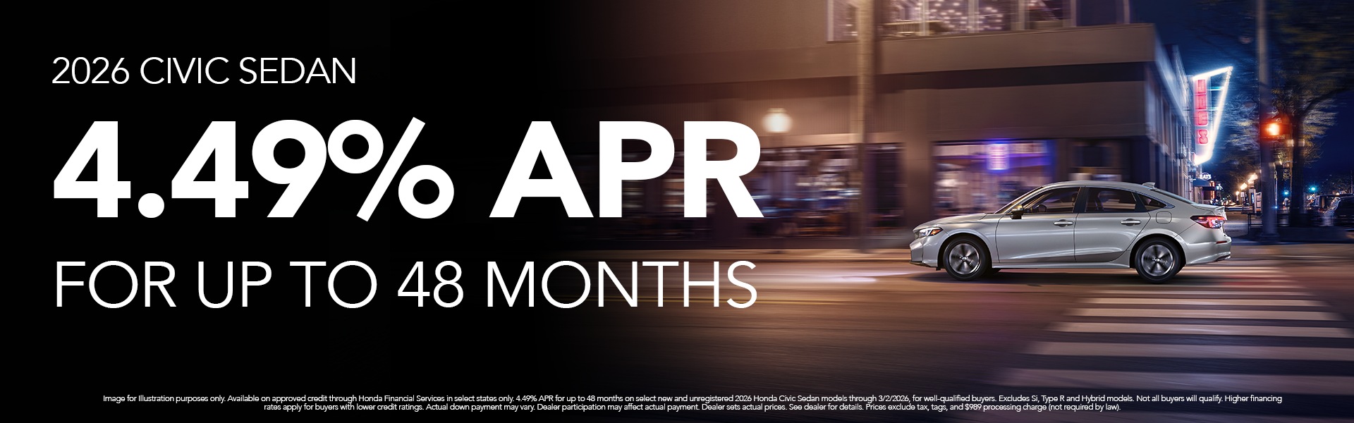 New 2026 Civic Sedan