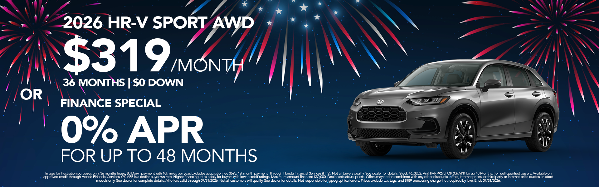 New 2026 HR-V Sport AWD