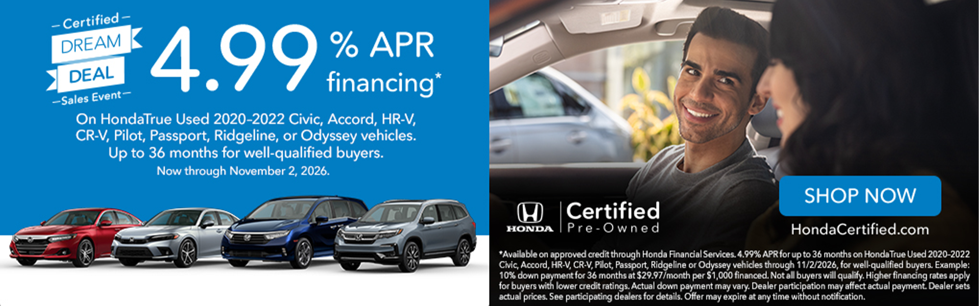Honda Certified Pre-Owned