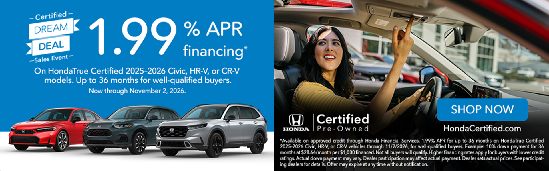 Honda Certified Pre-Owned