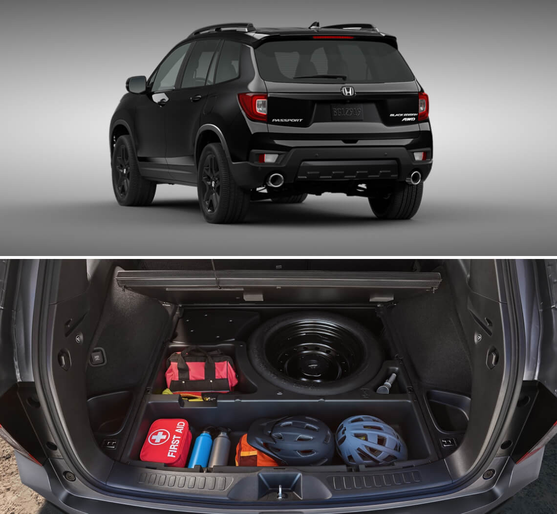 Honda Passport trunk space